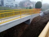 Stručni nadzor nad izgradnjom pješačkog mosta u naselju Bartolovci